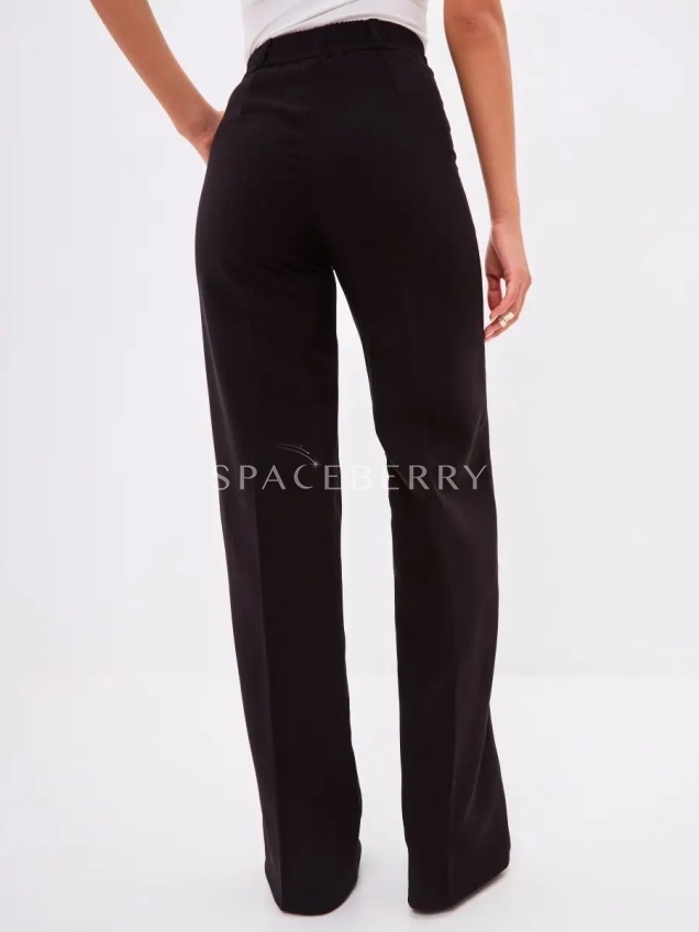 Брюки школьные палаццо прямые широкие классические